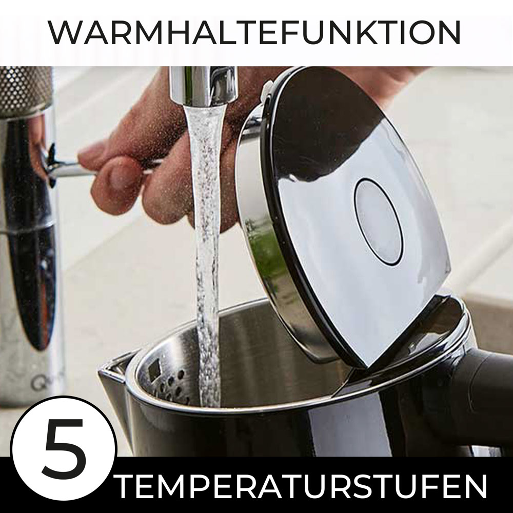 Der elektrische Wasserkocher Air Essence LuminaTi PRO 1,5L, Wi Fi – Image 3