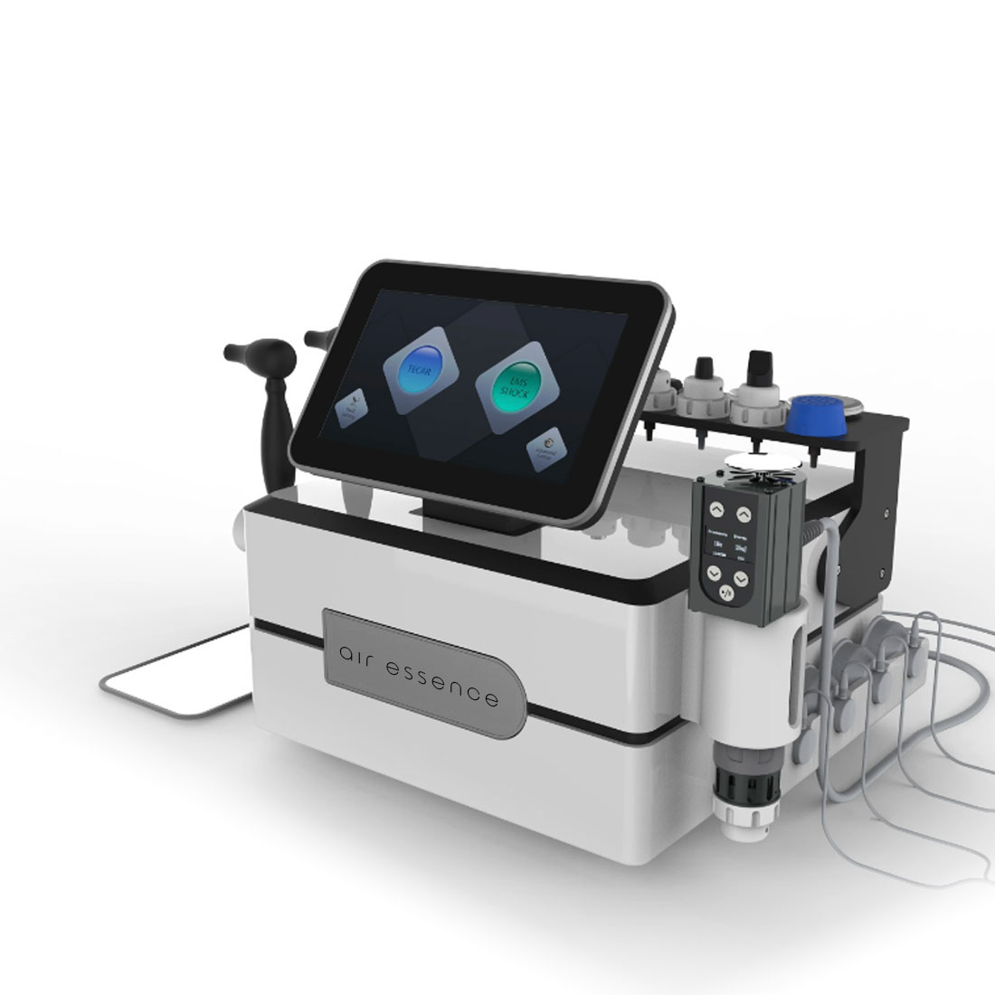 L'onde de choc Air Essence Vortex V1, un appareil pour ondes de choc, ondes électromagnétiques CET RET et EMS.