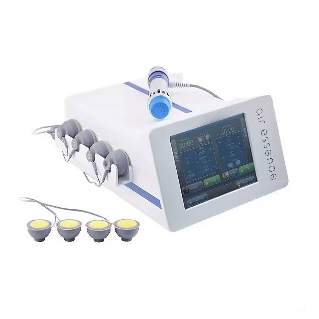 Air Essence™ Vortex V6+, onde de choc électromagnétique avec EMS, dispositif thérapeutique